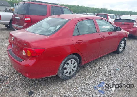 2009 Toyota Corolla Le from USA, damaged, VIN 1NXBU40E39Z083960